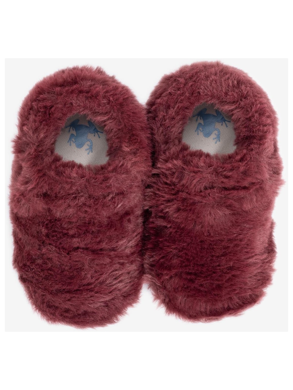 Hopfrög Furry Furry Pembe Kürk Barefoot Patik - Görsel 8