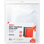 Noki Hazır Yapışkanlı Kitap Kabı 10 Adet Şeffaf Renkli Kaplama 60170-10