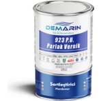 Demarin 923 Poliüretan Parlak Vernik 1 kg Şeffaf Renkli Çift Bileşenli Boya