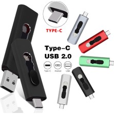 2Guoyang Kırmızı 16 GB USB 2.0 Flash Sürücüler 128 GB Tip C USB Bellek Bellek Sürücüsü Fotoğraf Çubuğu Depolama ve Yedekleme Için Android/bilgisayarla Uyumlu (Yurt Dışından)