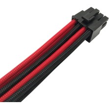 2Guoyang Kırmızı 300MM Winkool Modüler Psu Bireysel Pcı-E 8pin (6+2p) Erkek Tipi 3/4 Kollu Kablo Yalnızca Corsair Psu Sf Serisi Için (Yurt Dışından)