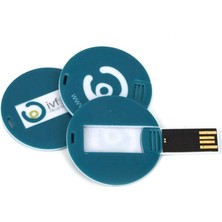 2Guoyang 8 GB 10 Adet/grup Mini Yuvarlak Kart USB Flash Sürücü 2 GB 4 GB 8 GB 16 GB 32 GB USB Kart Flash Sürücü Hediye Için Özelleştir Baskı Renkli Logo (Yurt Dışından)