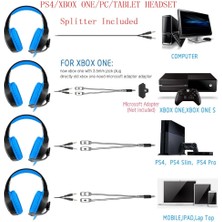 2Guoyang K1 Mavi Onıkuma K1 Kamuflaj Oyun Kulaklıkları 3.5mm Kablolu Fone Mikrofonlu Kulaklıklar Gürültü Önleyici Ps4 Dizüstü Bilgisayar Auriculares (Yurt Dışından)