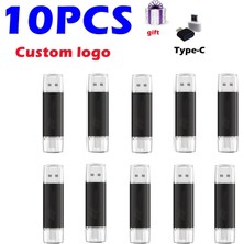 2Guoyang Karışık Renk 1 Adet 32GB 10PCS/LOT Özel Logo Otg Tip-C Telefon USB Sürücüsü 32GB 16GB 8gb Çok Fonksiyonlu USB Flash Sürücü USB 2.0 Pendrive 4gb USB Kalem Sürücüsü (Yurt Dışından)