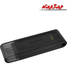 2Guoyang 64 GB Kingston Datatraveler 70 USB Flash Sürücü Mikro Usb-C USB 3.2 Gen 1 Otg Pendrive 32 GB 64 GB 128 GB Pc Dizüstü Masaüstü Için (Yurt Dışından)