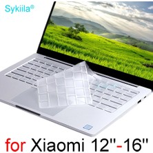 2Guoyang Siyah Klavye Kapağı Xiaomi Kitap Hava 13 Pro 16 15X14 Mı 12.5 13.3 Oyun 15.6 Yakut Silikon Koruyucu Kılıf Dizüstü Dizüstü Bilgisayar (Yurt Dışından)