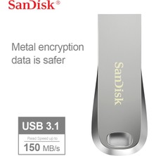 2Guoyang 32GB Sandisk CZ74 USB 3.1 Flash Sürücü 256GB 128GB 64GB 150MB/S'YE Kadar 32GB Orijinal Metal Şifreleme Memory Stick Kalem Sürücüler Flashdisk (Yurt Dışından)