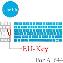 2Guoyang Ab-Anahtar-C Gökkuşağı Degrade Sihirli Klavye Kapağı Silikon Cilt Koruyucu Film Apple Magic Keyboard 2 2015 A1644 Abd/ab Klavye Sürümü (Yurt Dışından)