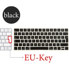 2Guoyang Ab-Anahtar-C Gökkuşağı Degrade Sihirli Klavye Kapağı Silikon Cilt Koruyucu Film Apple Magic Keyboard 2 2015 A1644 Abd/ab Klavye Sürümü (Yurt Dışından)