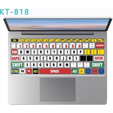 2Guoyang KT-222 Yüzey Dizüstü 3/2 Klavye Çıkartmalar Tuşları Mektup Microsoft Dizüstü Pro7 Tablet Karikatür Anime Yaratıcılık Sevimli Koruyucu Film (Yurt Dışından)