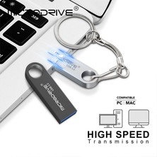 2Guoyang Gümüş 64GB USB Flash Sürücü 3.0 Memory Stick Pendrive 128GB 64GB 32GB Cle USB 3.0 Su Geçirmez 64GB 128GB Yüksek Hızlı Metal 3.0 Sopa (Yurt Dışından)