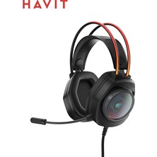 2Guoyang H2016D Havıt H2016D Rgb Oyun Mikrofonlu Kulaklık 3.5mm Kablolu Kulaklık Gamer Kulak Içi Çevresel Ses Pc Ps4 Ps5 Xbox Anahtarı Dizüstü Bilgisayar (Yurt Dışından)