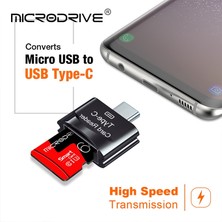 2Guoyang Gümüş 32 GB Mini Tip C Flash Sürücüler 128 GB 2'si 1 Arada Su Geçirmez Bellek Çubuğu 64 GB Flip Usb3.0 Çubuk 32 GB Pendrive 16 GB Harici Depolama (Yurt Dışından)