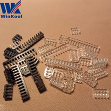 2Guoyang Siyah 24P Winkool Kalıplama Kristal Kablo Tarak Klipler Kelepçeler Atx 24PIN Cpu 8pin Pcı-E 8p 6pin Kollu Kablo (Yurt Dışından)