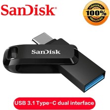 2Guoyang Sdddc3 128 GB Sandisk Flash Sürücü 512 GB 32 GB 64 GB 128 GB 256 GB Ultra Çift USB 3.1 Disk Otg Tip-C Kalem Sürücü Sopa 150 M/s Akıllı Telefon Dizüstü Bilgisayar Için (Yurt Dışından)