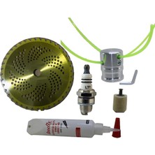 Tudix Fgd Motorlu Tırpan Alüminyum Başlık Buji Daire Testere Set