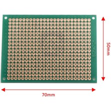 5X7cm PCB Prototip Kartı (Tek Taraflı)