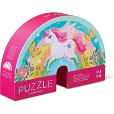 Crocodile Creek Dekoratif Puzzle - 12 Parça - Sweet Unicorn