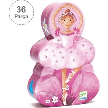 Djeco Dekoratif Puzzle 36 Parça/The Ballerina With The Flower