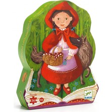 Djeco Dekoratif Puzzle 36 Parça/Little Red Riding Hood