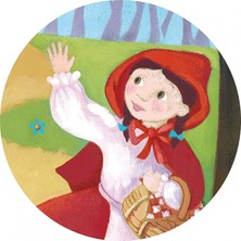 Djeco Dekoratif Puzzle 36 Parça/Little Red Riding Hood