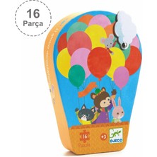 Djeco Dekoratif Puzzle 16 Parça -  Balloon