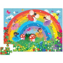 Crocodile Creek Dekoratif Puzzle - 36 Parça - Over the Rainbow