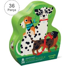 Crocodile Creek  Puzzle - 36  Parça - Eğlenceli Yavru Köpekler