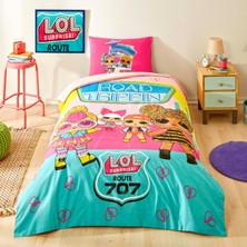 Taç Lisanslı Lol Cute Pamuk Nevresim Takımı Lastikli