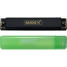 Midex HN-20BK Siyah 20 Delikli Mızıka