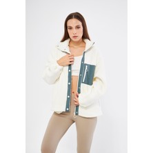 Chandraswear Sherpa Hırka Cepli Çıtçıt Detaylı - Ludovi