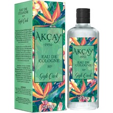 Akçay Gizli Çiçek Kolonya 250 ml cam şişe, 150 ml sprey pet şişe