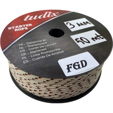 Tudix Fgd Motor Çekme Çalıştırma Starter Ipi 3mm 50 Metre