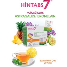 Hintabs 7 Astragalus Bromelain Karışık Bitki Çayı Ananas Özü Çin Geveni