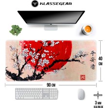 KlasseGear Pro 90x40 Cm Xxl Gaming Oyuncu Mouse pad MousePad Sakura