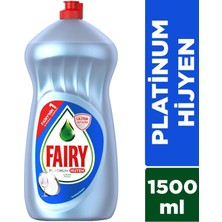 Fairy Platinum Hijyen Sıvı Bulaşık Deterjanı 1500 ml Limon Kokulu