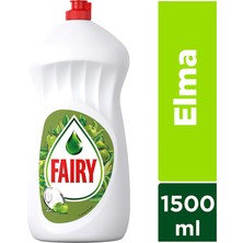 Fairy Temiz & Ferah Sıvı Bulaşık Deterjanı 1500 ml Elma Kokulu