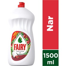 Fairy Temiz & Ferah Sıvı Bulaşık Deterjanı 1500 ml Nar Kokulu