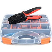 JR Ready ST6310 417PCS Dt 2-12 Pin Connectors & 132 Pairs Size 16 Stamped Formed Contacts 14-18AWG & ACT-LY-16DT Crimping Tool & Extraction Tools