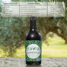 Ravla  İçmelik Organik Naturel Sızma Zeytinyağı – 424 Mg/kg Polifenollü - 500 ml