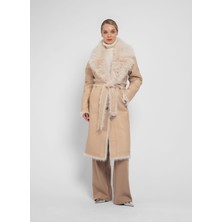 Urbancode Bej Kadın Mont BJ19235