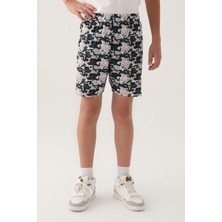 Kappa Erkek Çocuk Beyaz Şort