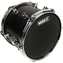 Midex DR-8BK Siyah Renk 8 İnç Bateri Davul Tom Derisi Drumhead 8'' inch (20.32 cm)