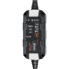 Mioji Mio 3500 3.5A 6V ve 12V Araba Şarj, Akü Bakım, Damlama Şarj Cihazı ve Motosiklet, ATV, Lityum ve Derin Döngülü Aküler için Kükürt Giderici Akıllı Akü Şarj Cihazı