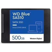 [未開封]WD Blue SA510 500GB SSD Wd Blue SA510 Sata SSD 2,5 Inç/7 mm Kasalı - 500 GB Fiyatı