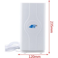 Xin Yue Zhang Ξ Ny Ue Zhang 2x 700-2600MHZ 88DBI 3g 4g Lte Anten Mobil Anten Erkek Konnektör Güçlendirici Mimo Panel Anten + 2 Metre (2x Sma-Erkek) (Yurt Dışından)