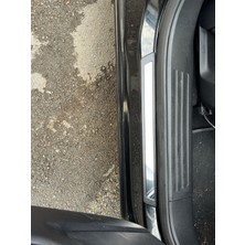 Fams Otomotiv Volkswagen Jetta Krom Kapı Eşik Koruması 4 Parça 2011-2013  Siyah