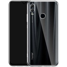 Zipax Huawei Honor 8x Kılıf Şeffaf Ince Esnek Silikon Kılıf Zipax-Süper
