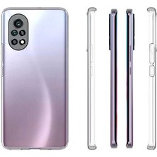 Zipax Huawei Honor 50 Kılıf Şeffaf Ince Esnek Silikon Kılıf Zipax-Süper