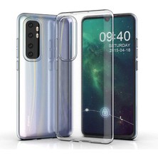 Zipax Xiaomi Mi Note 10 Lite Kılıf Şeffaf Ince Esnek Silikon Kılıf Zipax-Süper